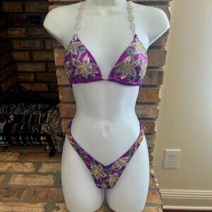 NOT FOR SALE... Figure Physique Bodybuilding Competition NPC Contest Posing Suit